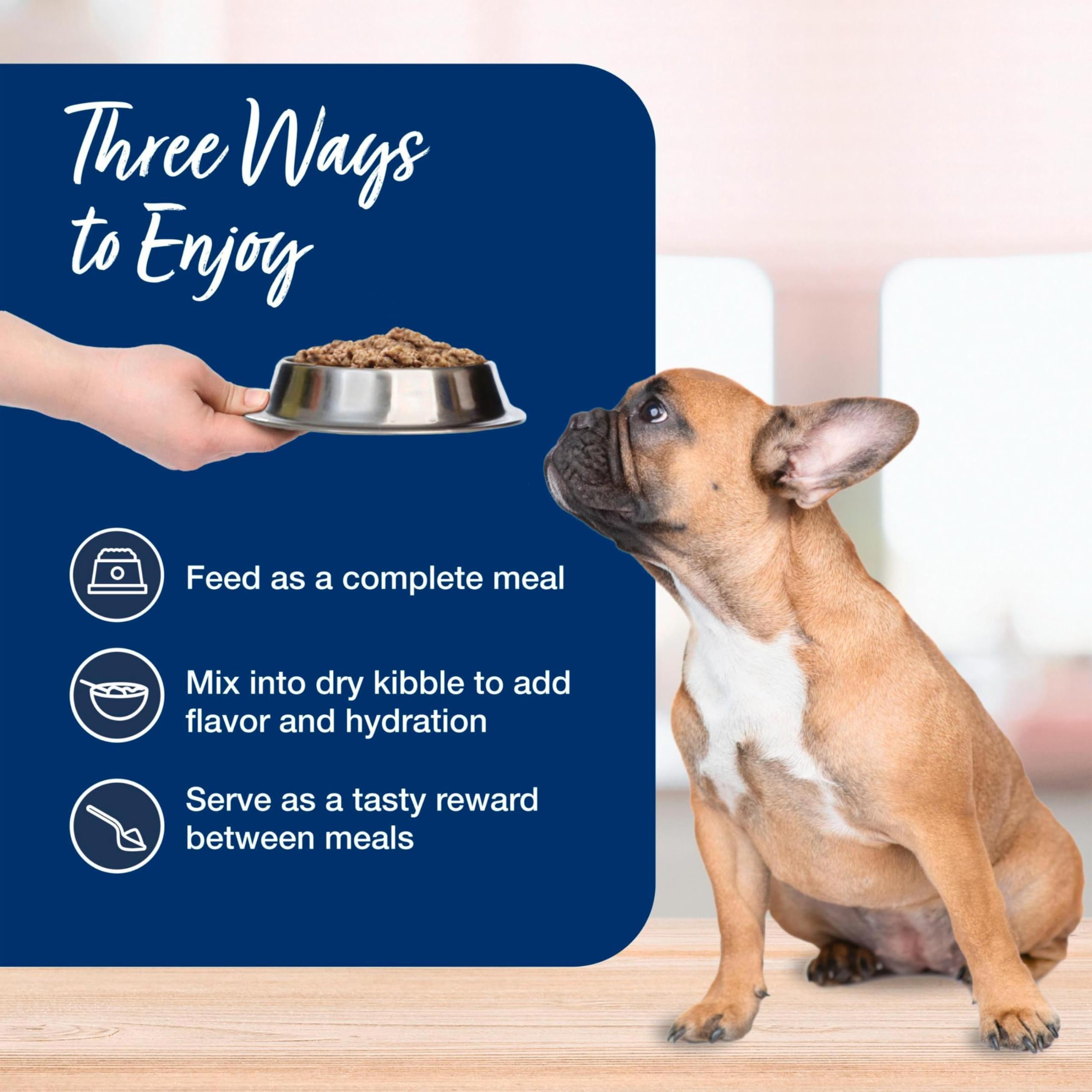 Blue Buffalo packaging visual showing the six-can pack