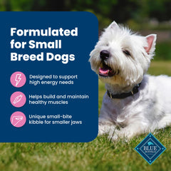 Blue Buffalo small breed energy formula image for tailored protein and carb balance