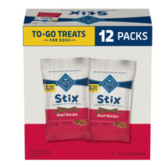Blue Buffalo Stix sachets 1oz, collations pratiques à emporter pour l entraînement