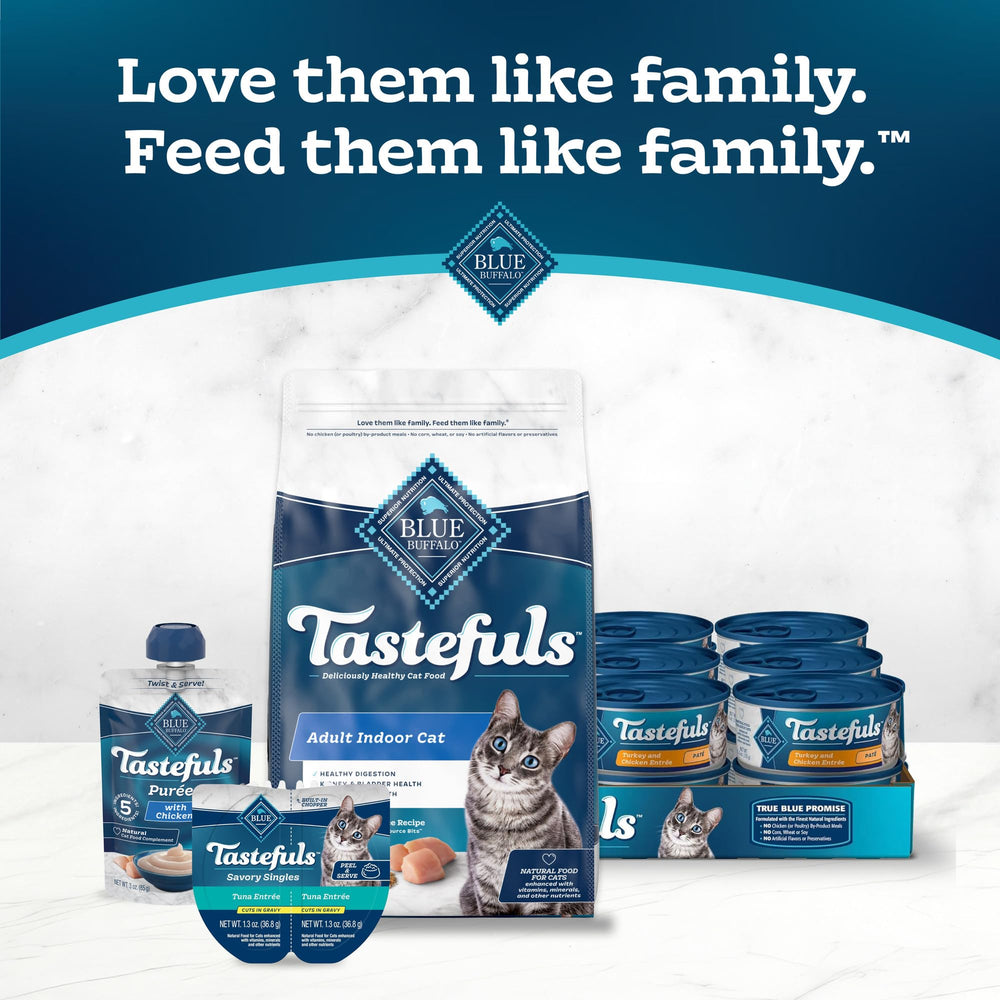 Balanced nutrition focus in Blue Buffalo Tastefuls natural formula