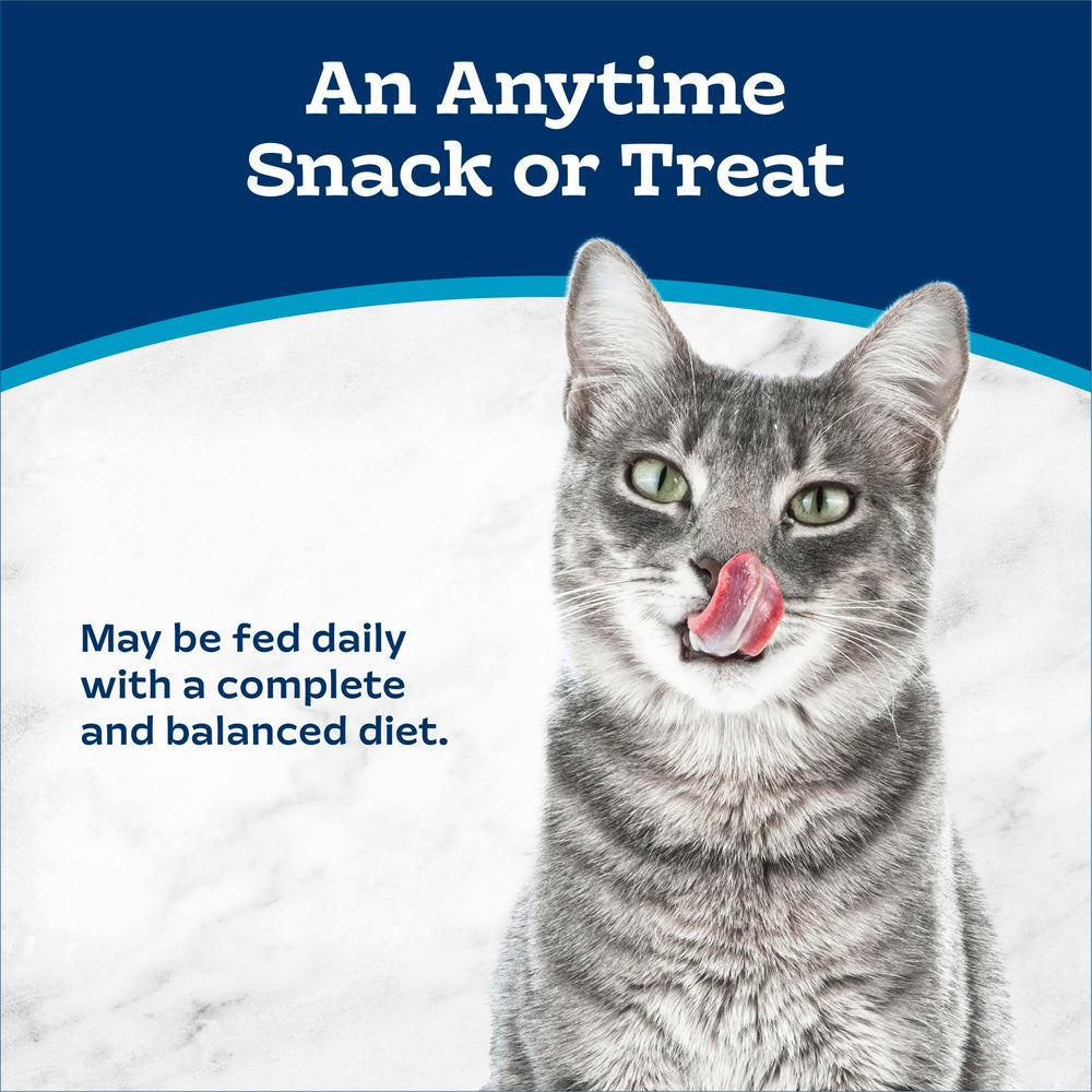 Blue Buffalo Tastefuls Mini Purées salmon tube-open—silky taste ideal for treats.