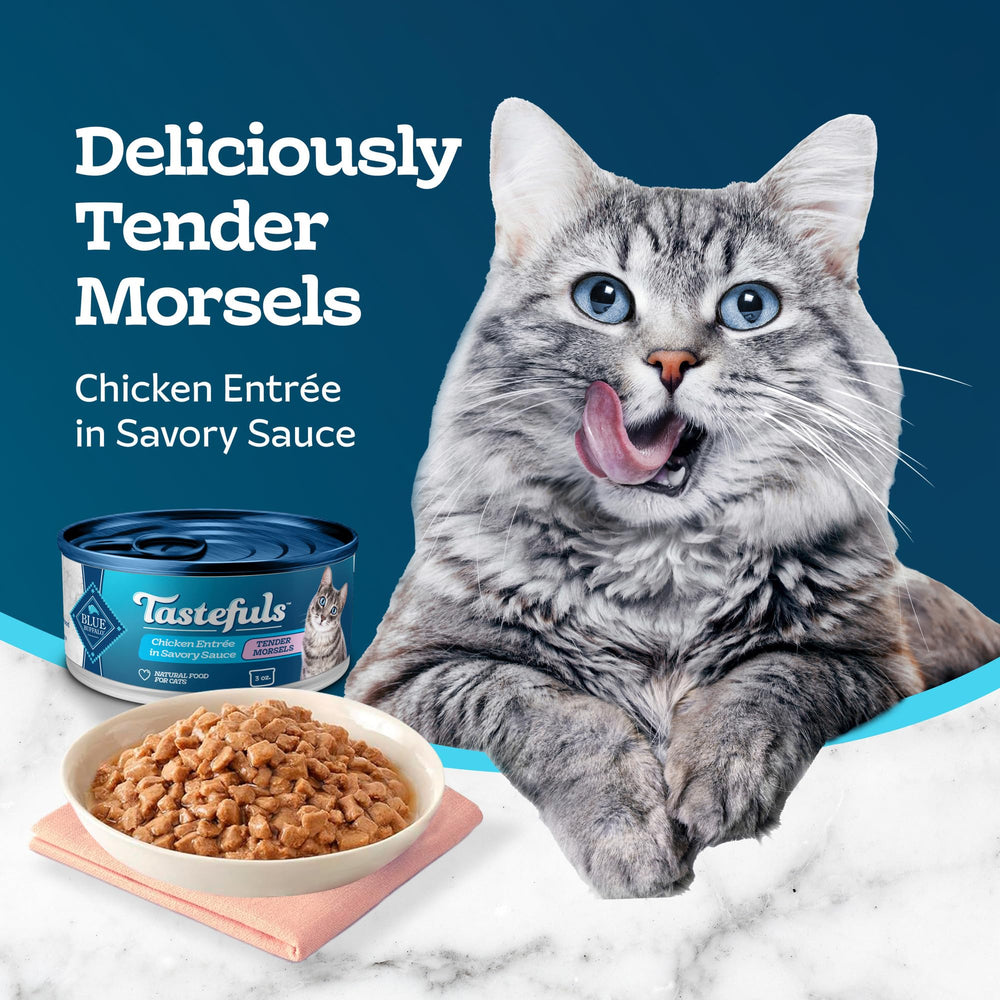 Tastefuls natural ingredients with brown rice and sweet potatoes