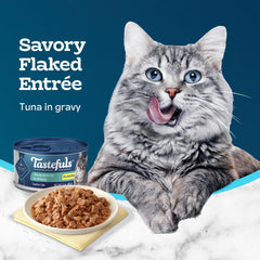Blue Buffalo Tastefuls natural ingredients image emphasizing simple formula