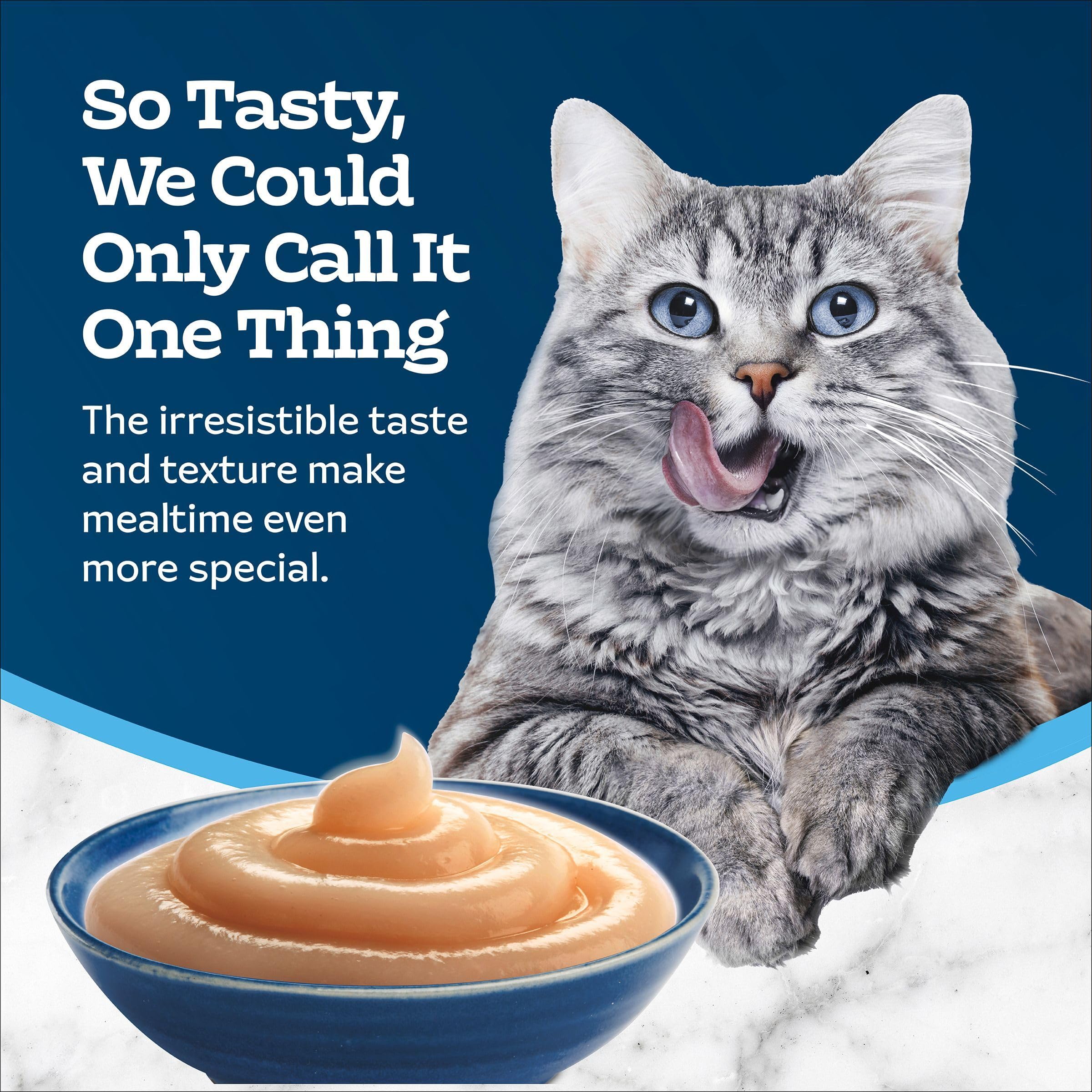 Blue Buffalo Tastefuls Purees beef flavor provides savory reward.