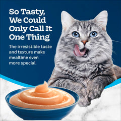 Blue Buffalo Tastefuls Purees beef flavor provides savory reward.