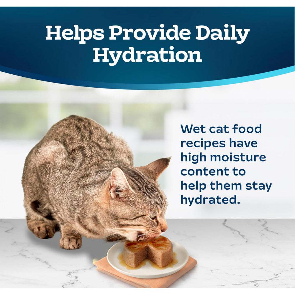 High moisture pate supports daily hydration in Blue Buffalo Tastefuls.