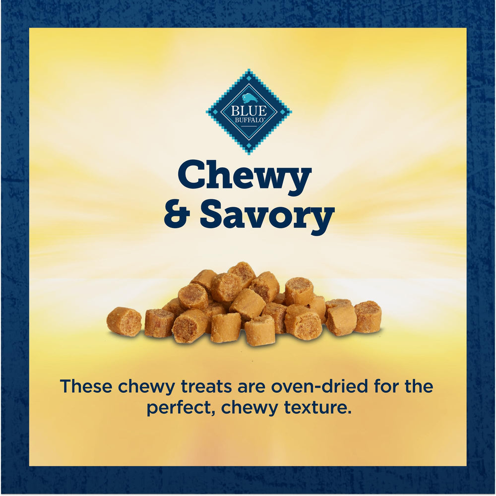 Blue Buffalo True Chews no artificial flavors claim, wholesome ingredients.