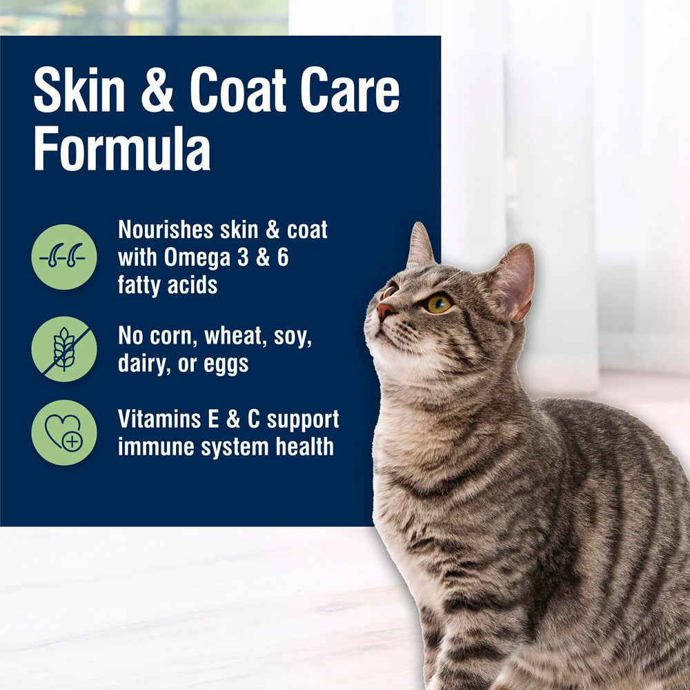 Veterinarian-formulated Blue Buffalo True Solutions nutrition for adult cats.