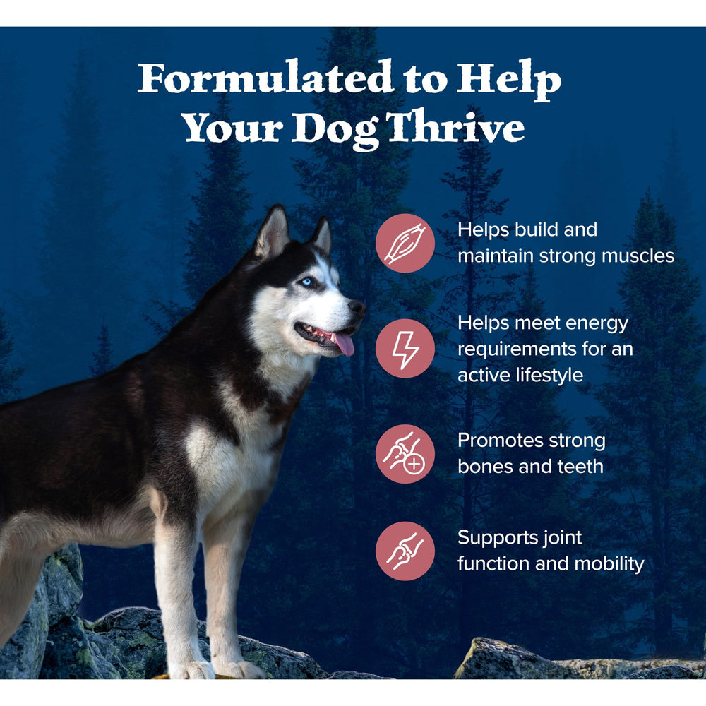 Blue Buffalo Wilderness no chicken by-product meals for poultry-sensitive dogs.