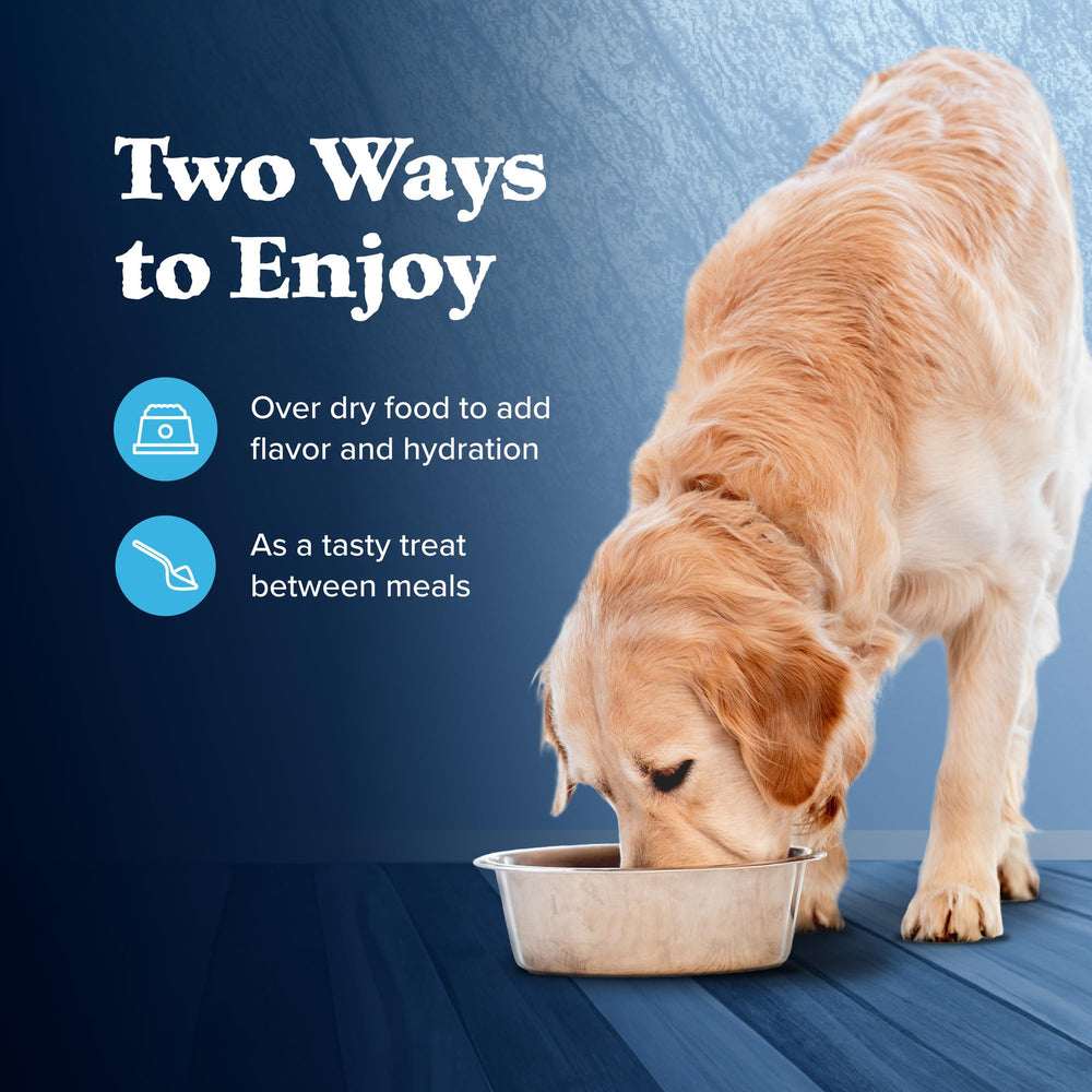 Blue Buffalo Wilderness Trail Toppers no corn-wheat-soy claim – clean ingredient promise.