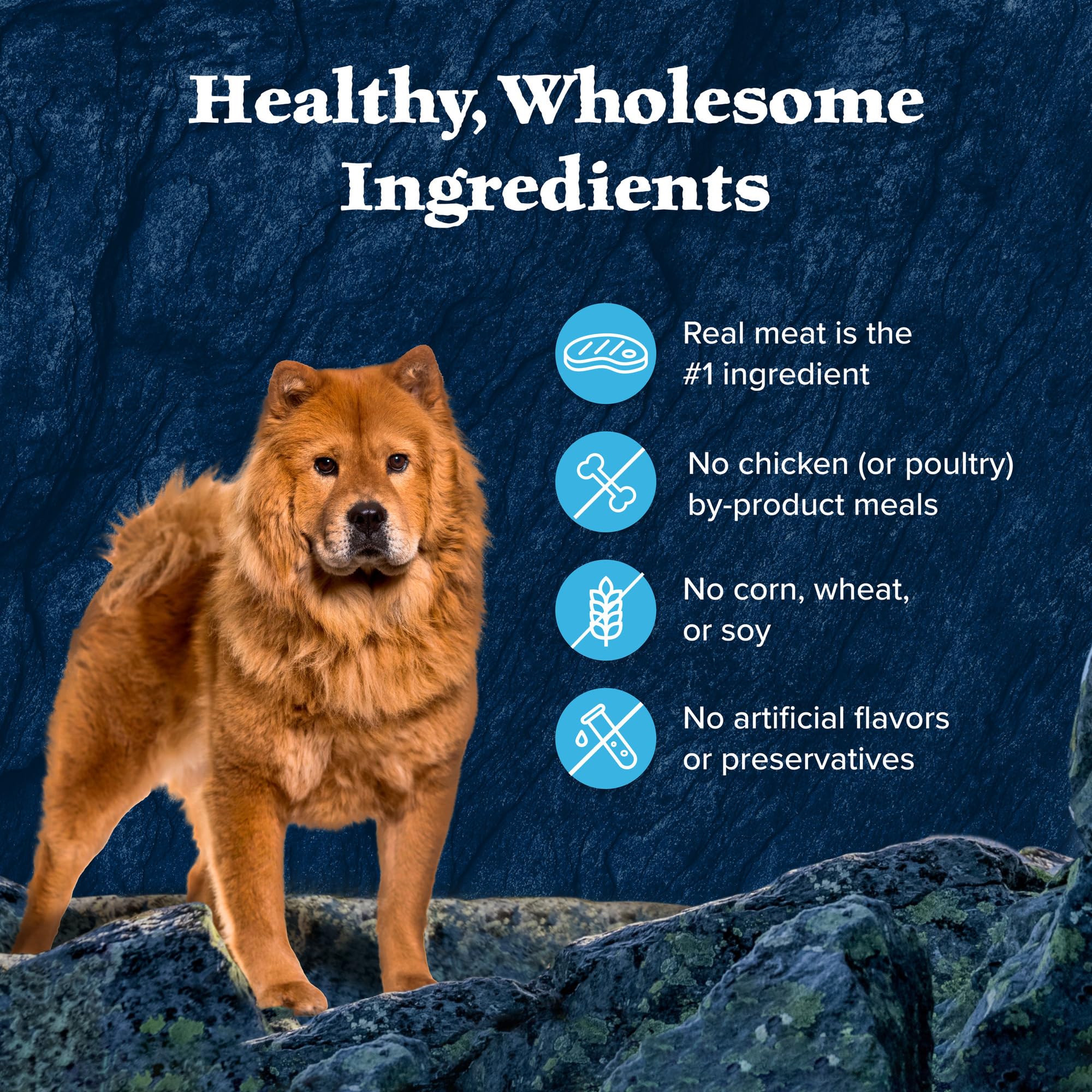 Blue Buffalo Wilderness Trail Toppers treat between meals – tasty reward between meals.