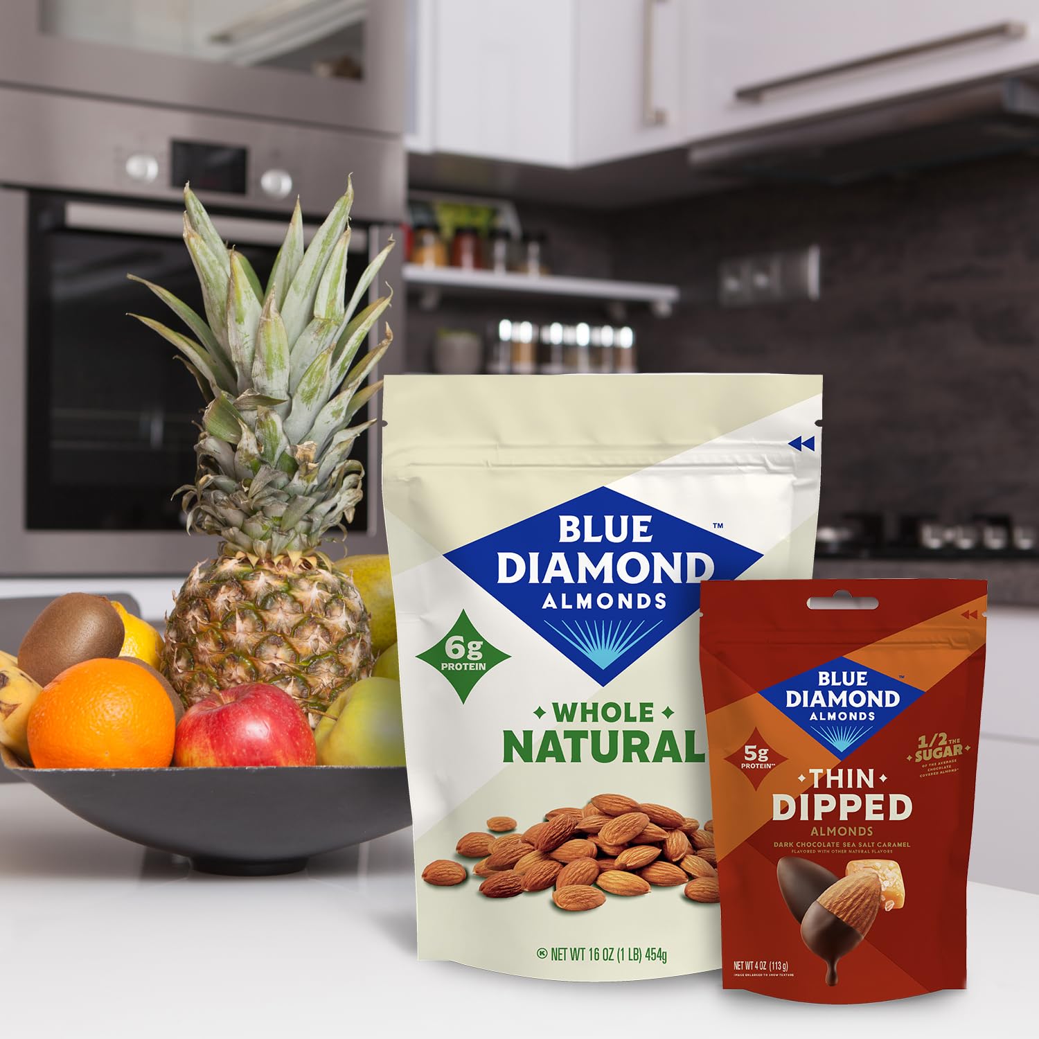 Blue Diamond Almonds California grown almonds deliver a fresh, wholesome bite