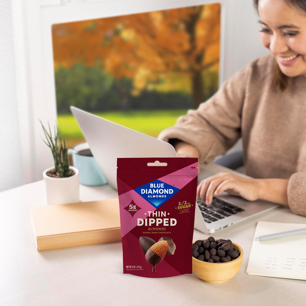 Blue Diamond Almonds with half the sugar and 5 g protein per serving
