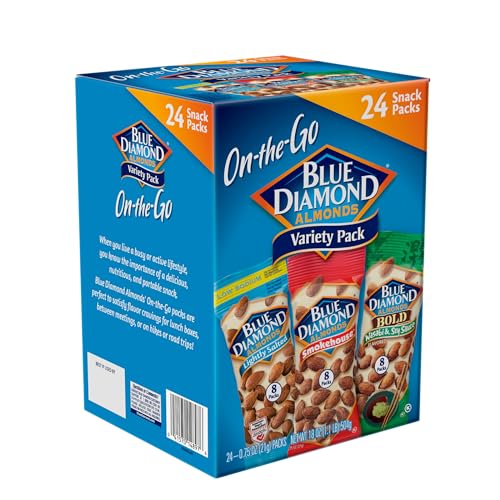 Blue Diamond Almonds on-the-go packs ideal for lunch boxes