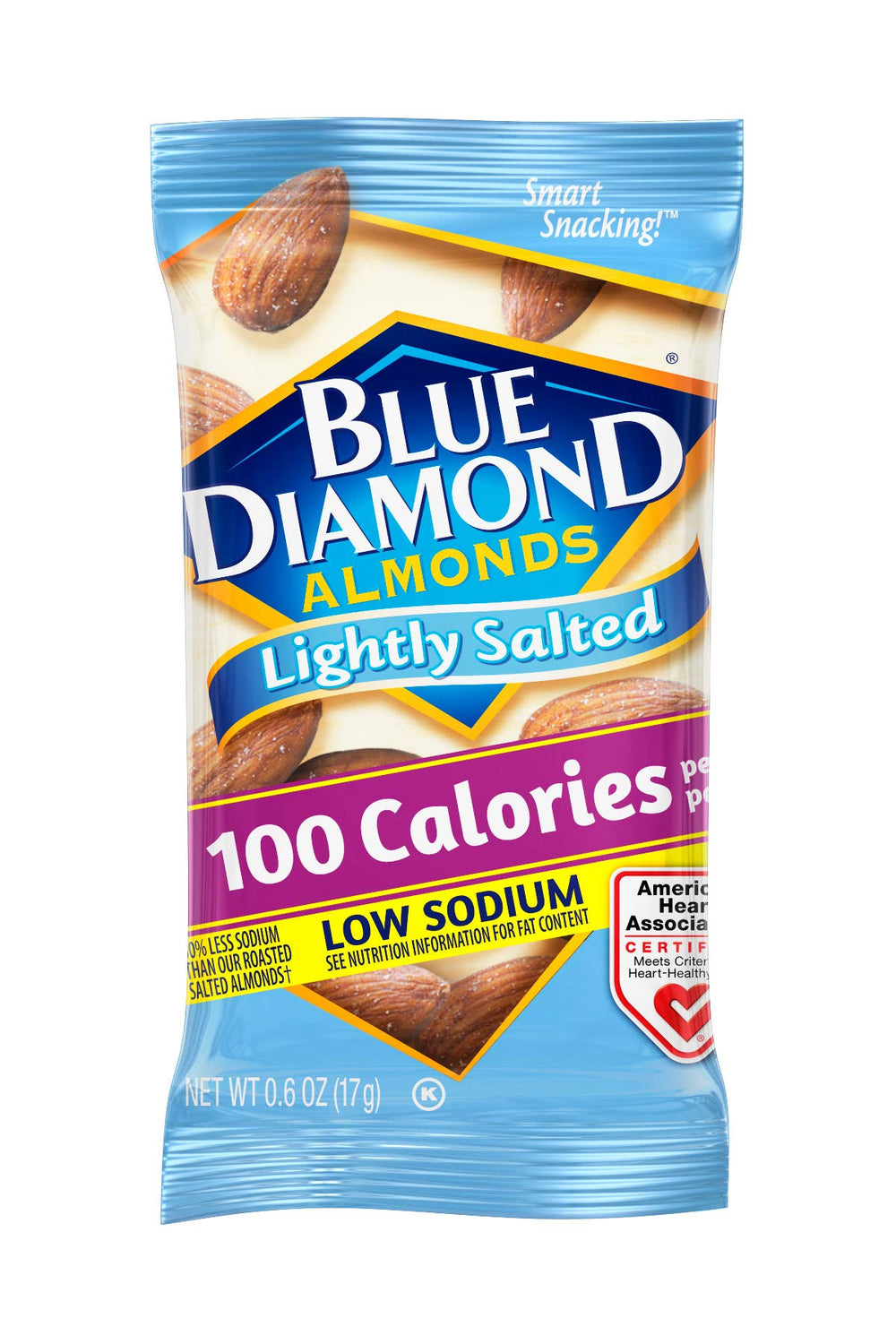 Blue Diamond Almonds vitamin E rich, cholesterol-free daily snack