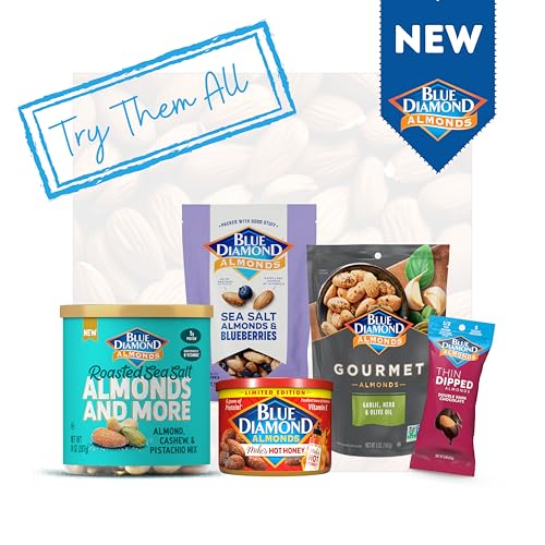 Blue Diamond Almonds road trip snack in portable packets