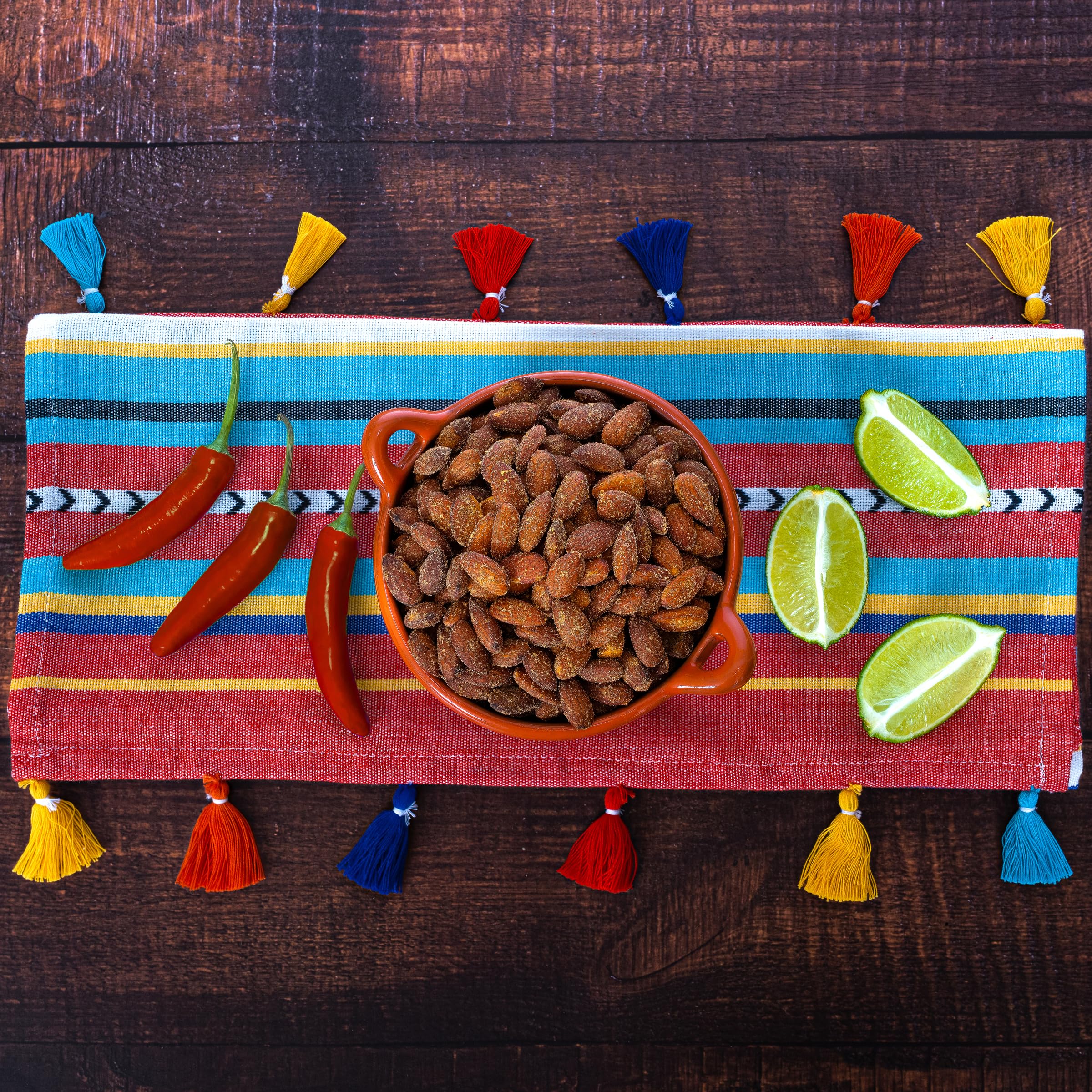 Blue Diamond California almonds ready for flavorful snacking with Chile N Lime