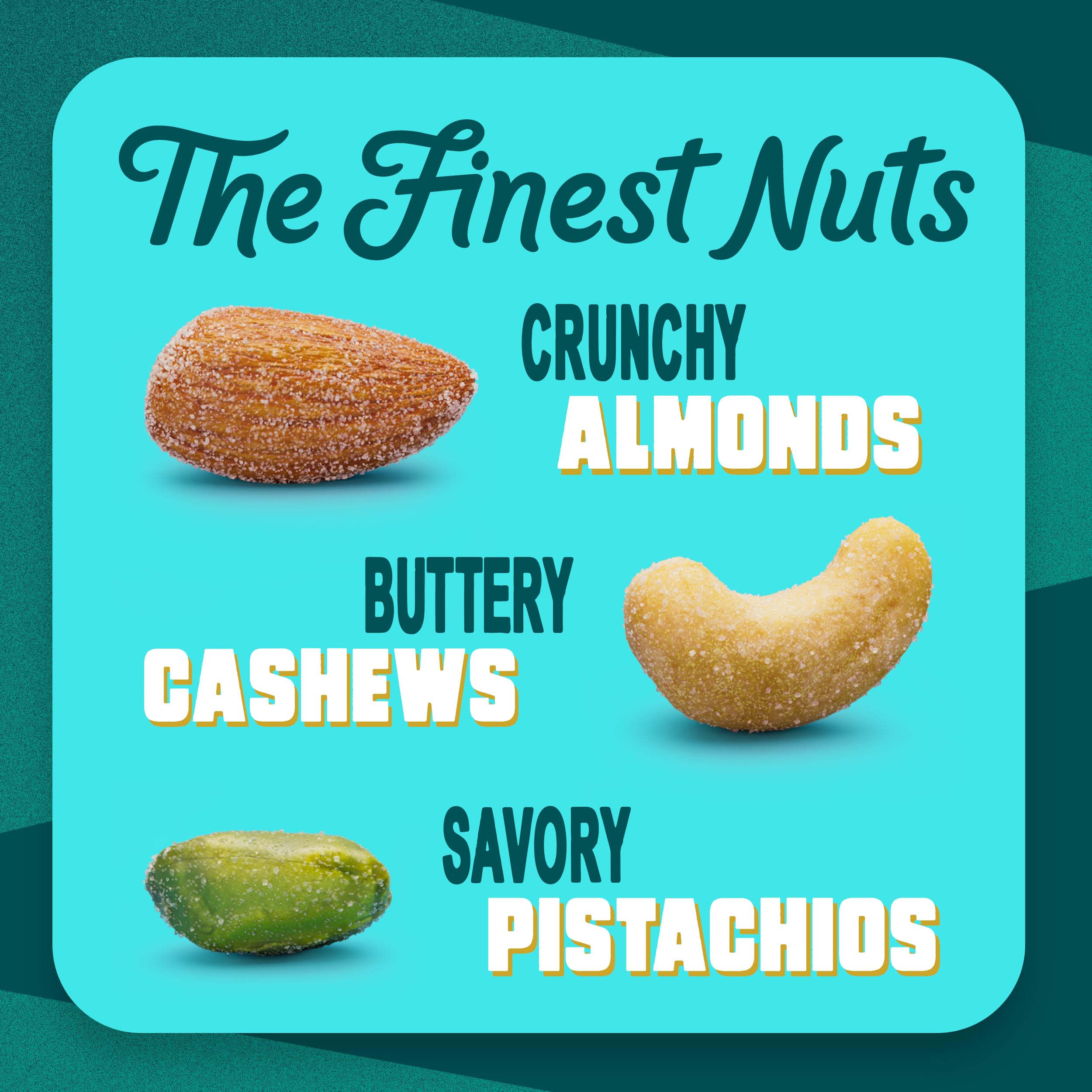 Blue Diamond cashews close-up emphasizing buttery texture for quick energy