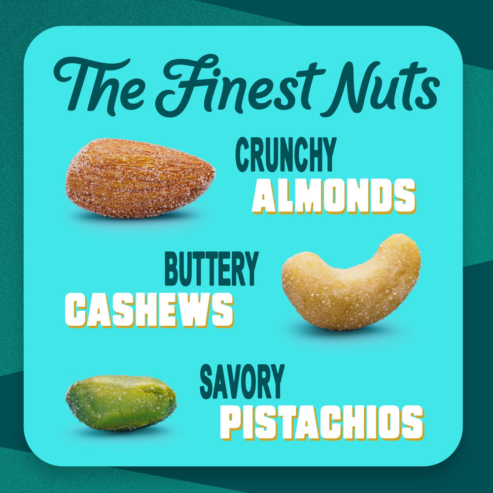 Blue Diamond cashews close-up emphasizing buttery texture for quick energy
