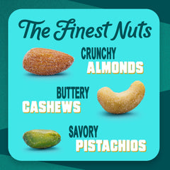 Blue Diamond cashews close-up emphasizing buttery texture for quick energy