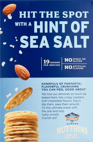 Blue Diamond Nut-Thins crackers served with dips and spreads.
