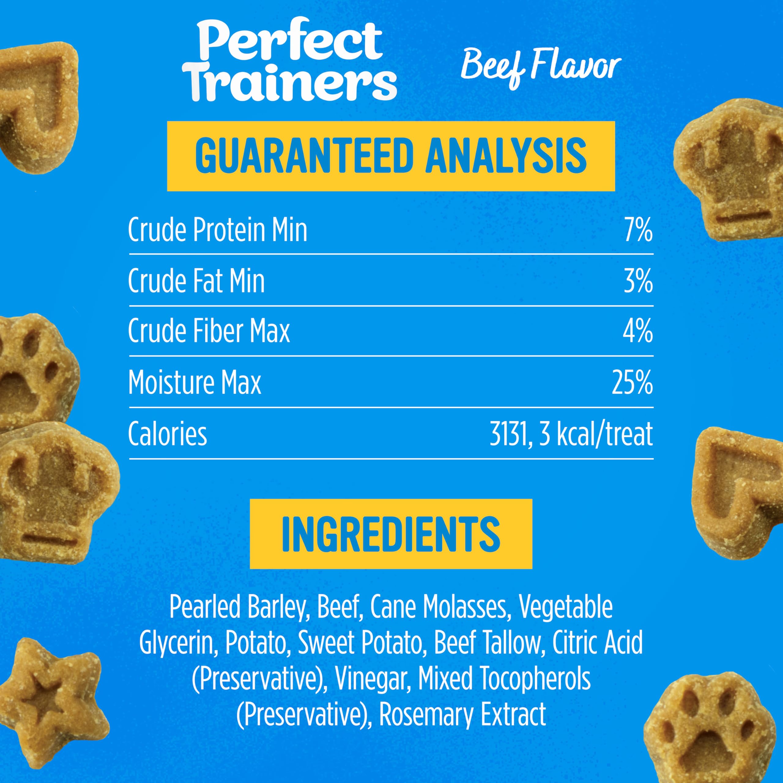 Blue Dog Bakery no artificial colors or flavors in these treats.
