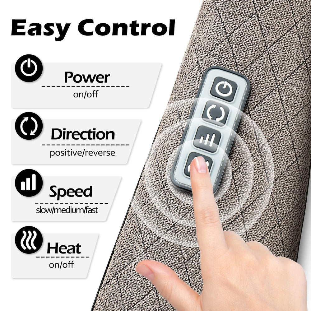 Blue Elf back massage pillow with infrared heat for targeted warmth.