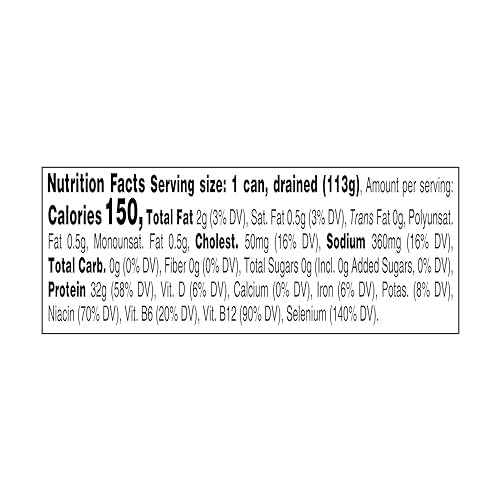 Blue Harbor tuna can, gluten-free and soy-free option