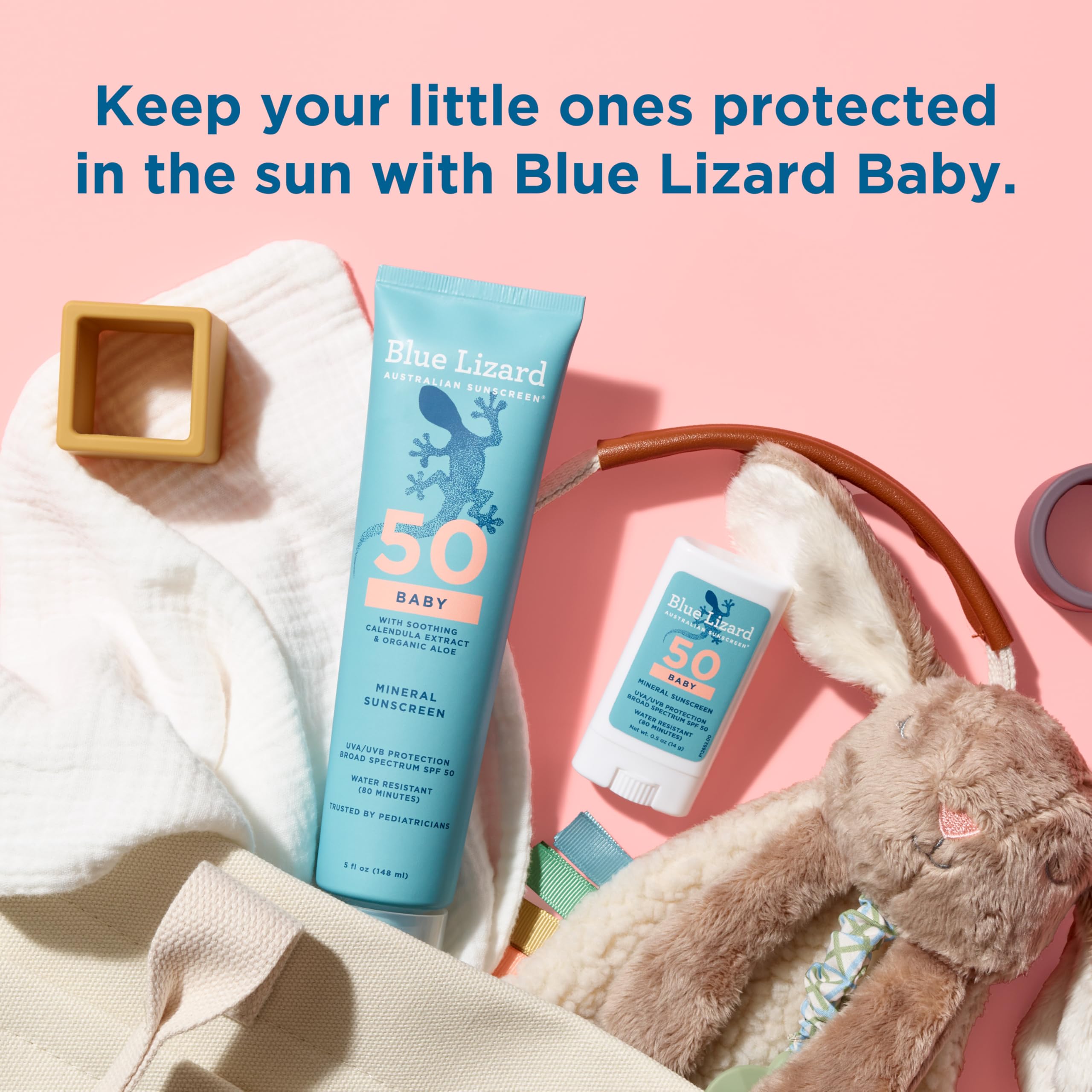Blue Lizard easy-to-apply cream on dry skin for quick protection