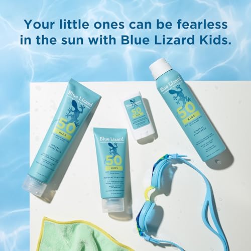 Blue Lizard Kids Mineral Sunscreen Stick travel friendly companion for families