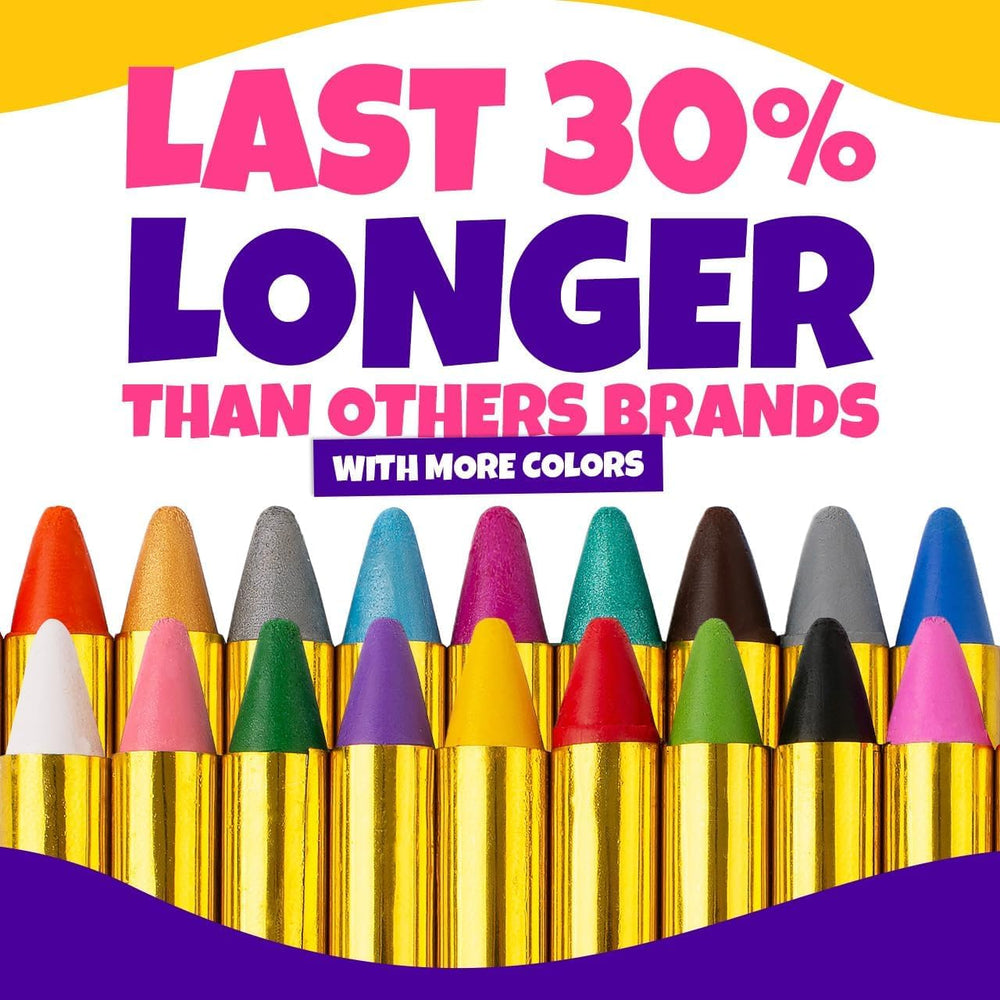 Blue Squid face paint crayons party time perfect for kids activities and celebrations
