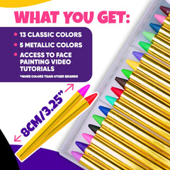 Blue Squid non-toxic washable crayons safe for sensitive skin during play