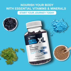 Blue Vibe Insta Surge XL gummies on hand for easy daily dose.