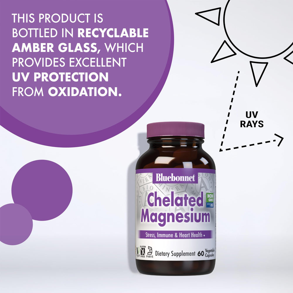 BlueBonnet Albion magnesium allergen free symbols on packaging