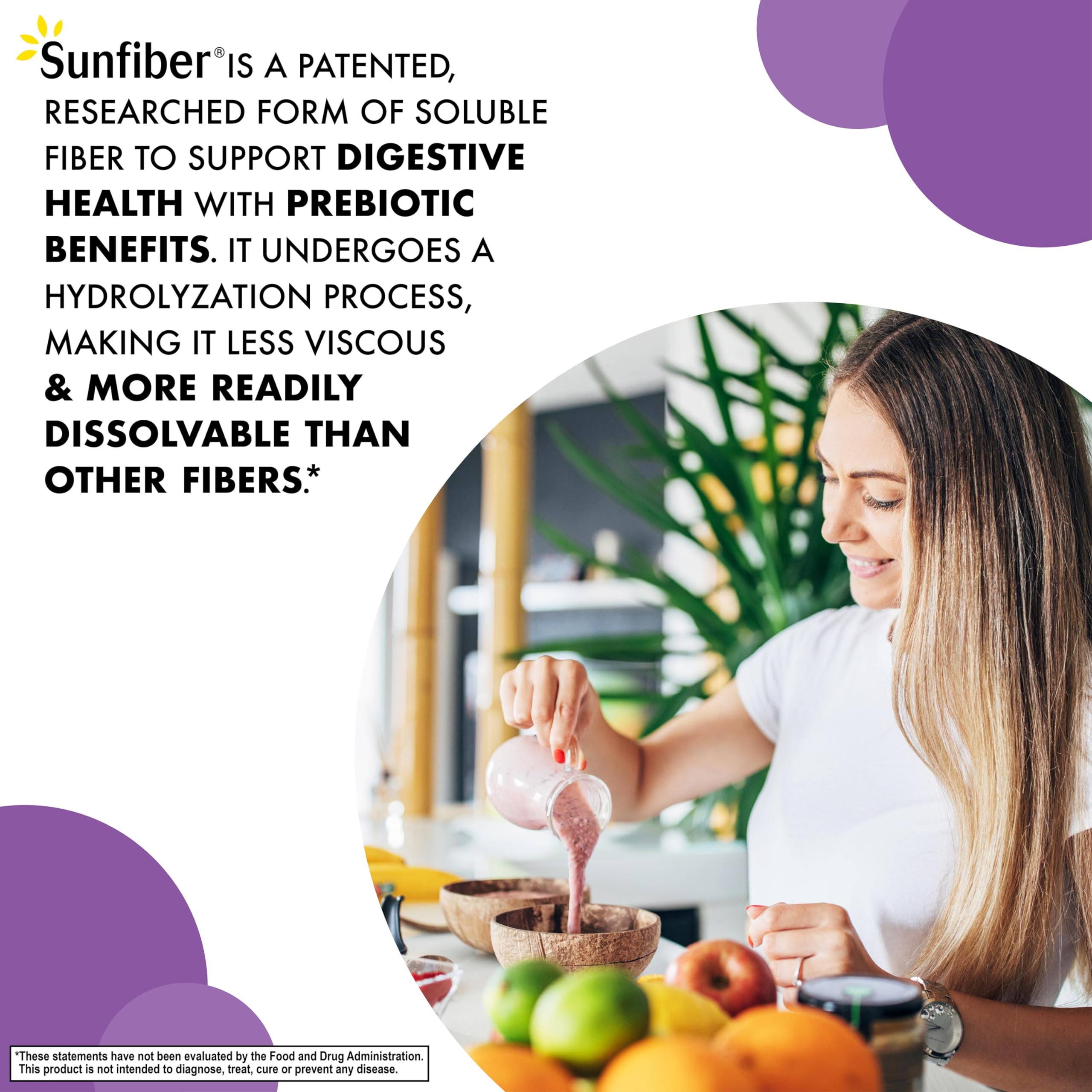 BlueBonnet Sunfiber Non-GMO vegan certification on packaging