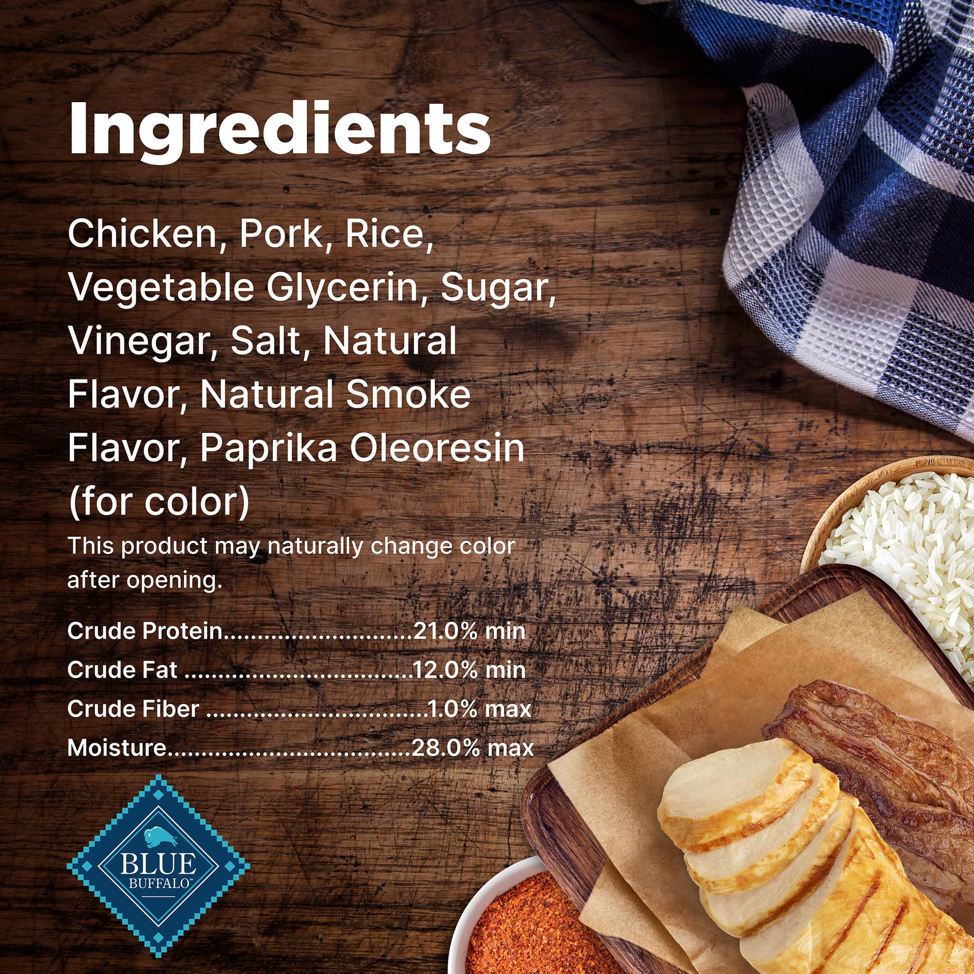Blue Buffalo Nudges no chicken by-product meals or wheat/soy in the formula