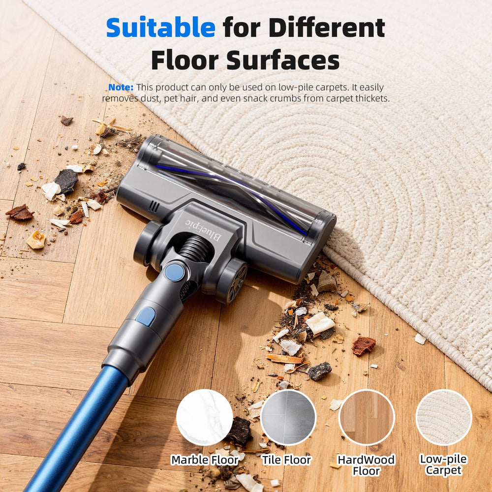 BlueEpic anti-tangle filtration helps maintain airflow and easy maintenance.
