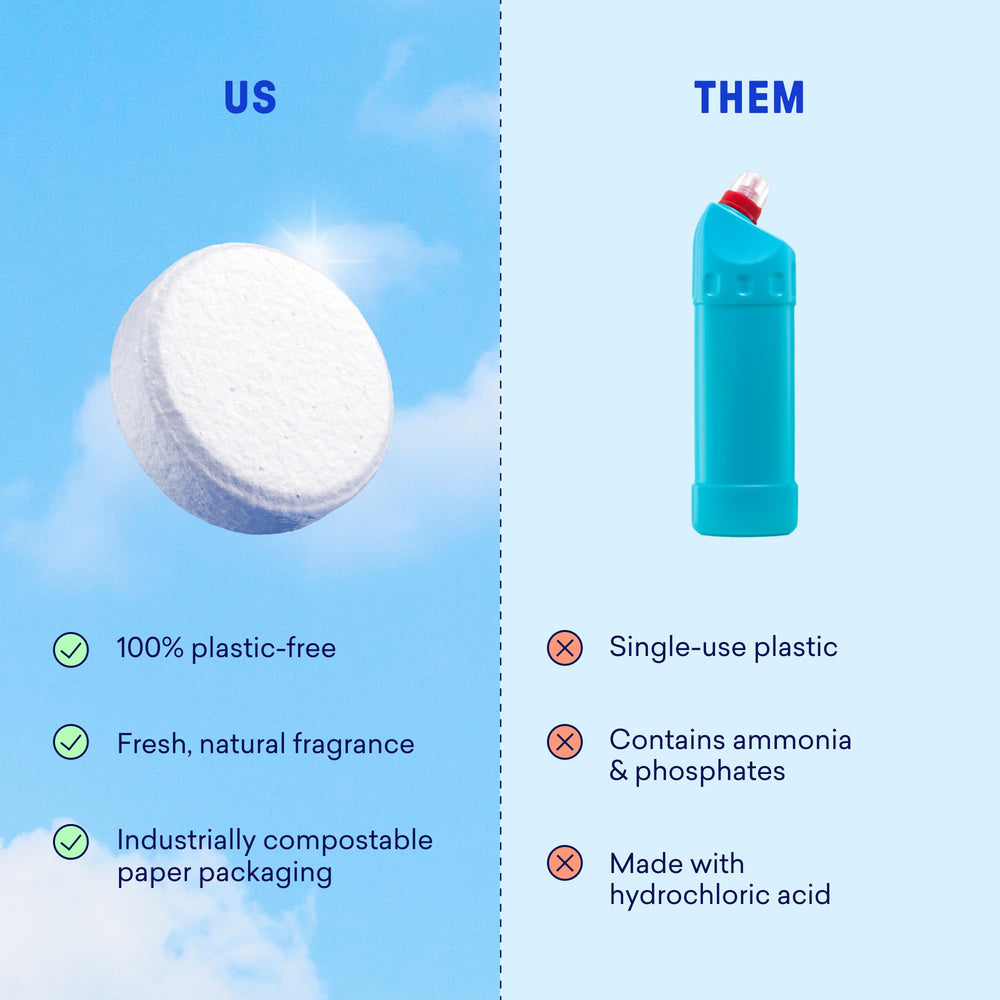 Vegan, climate-neutral BLUELAND cleaning product for eco-conscious homes