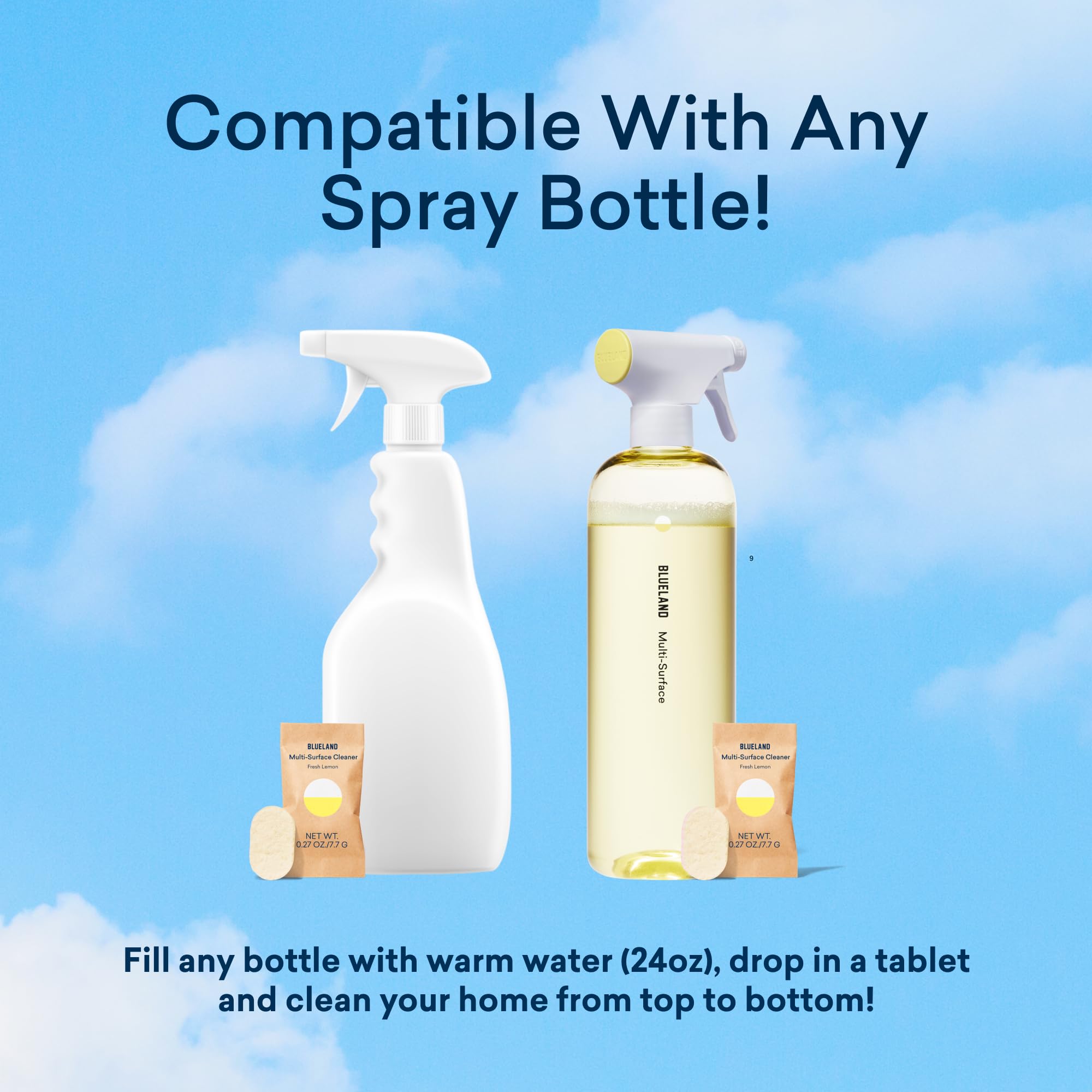 BLUELAND kid and pet safe cleaning option.