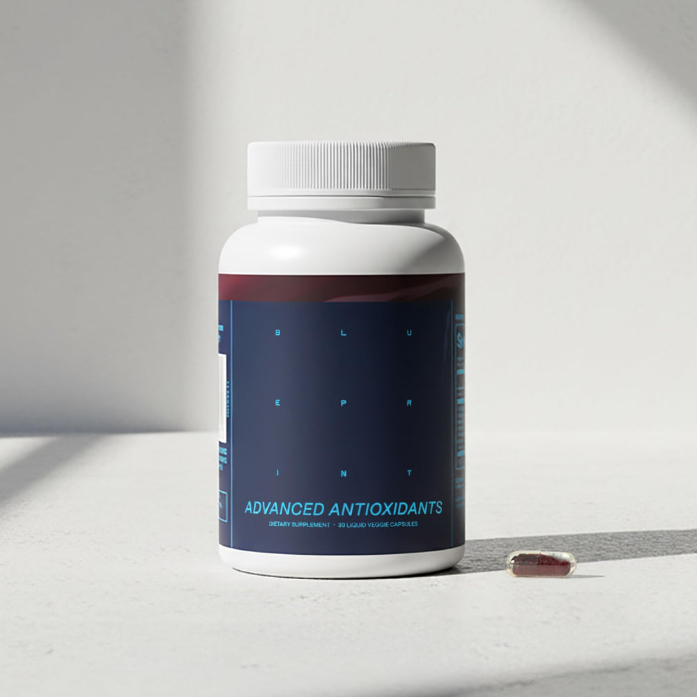 Blueprint Bryan Johnson Vitamin K icons illustrating bone support potential