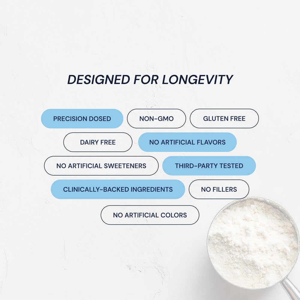 Collagen powder being baked into a recipe for easy daily use