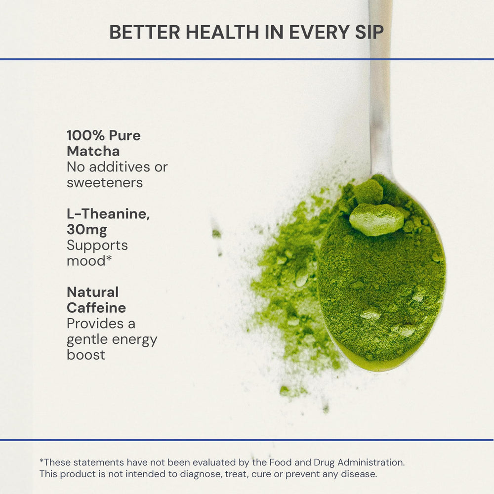 Blueprint Bryan Johnson matcha whisked into latte highlighting versatility and smooth taste