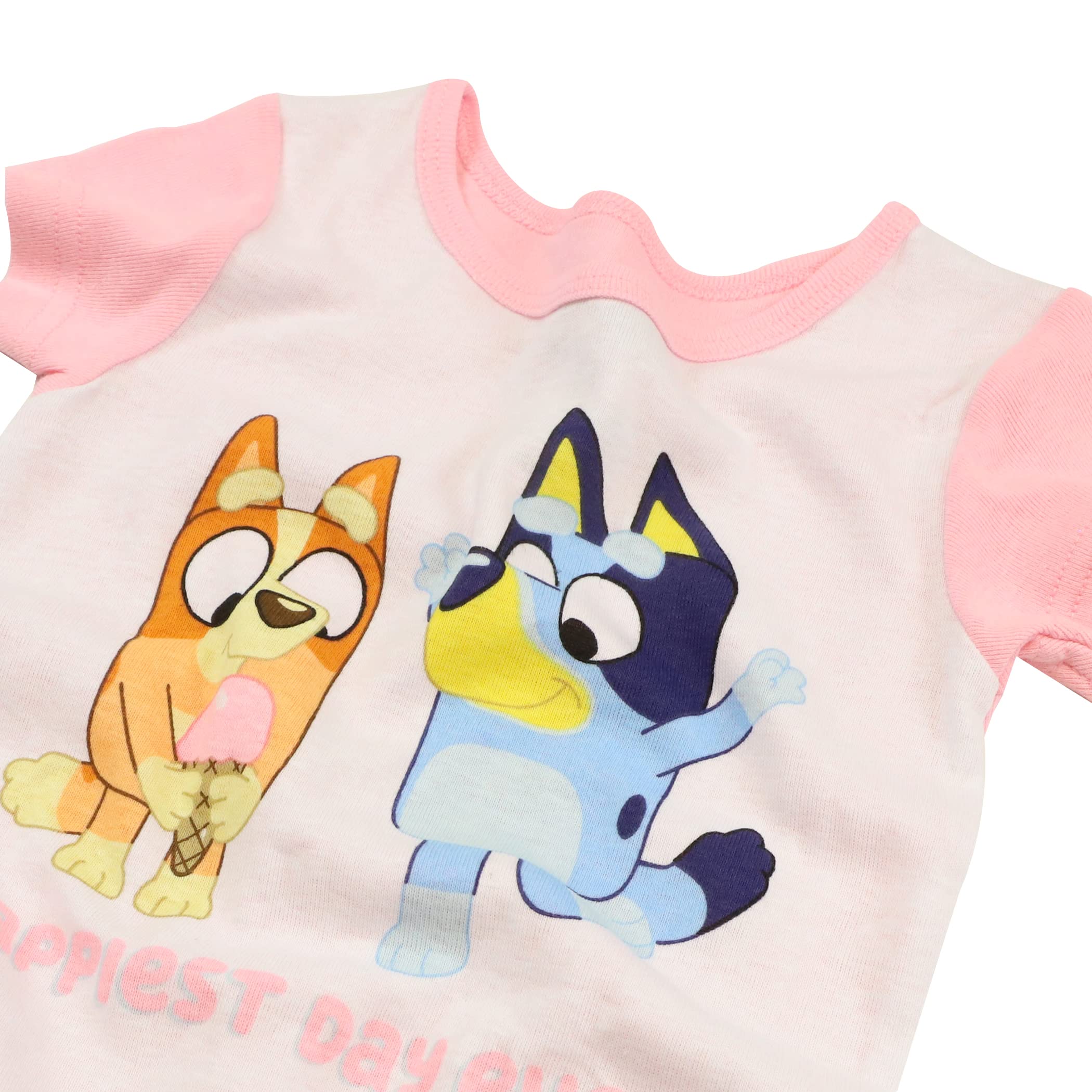 Bluey pajama tops with bright graphics inspire playful nights