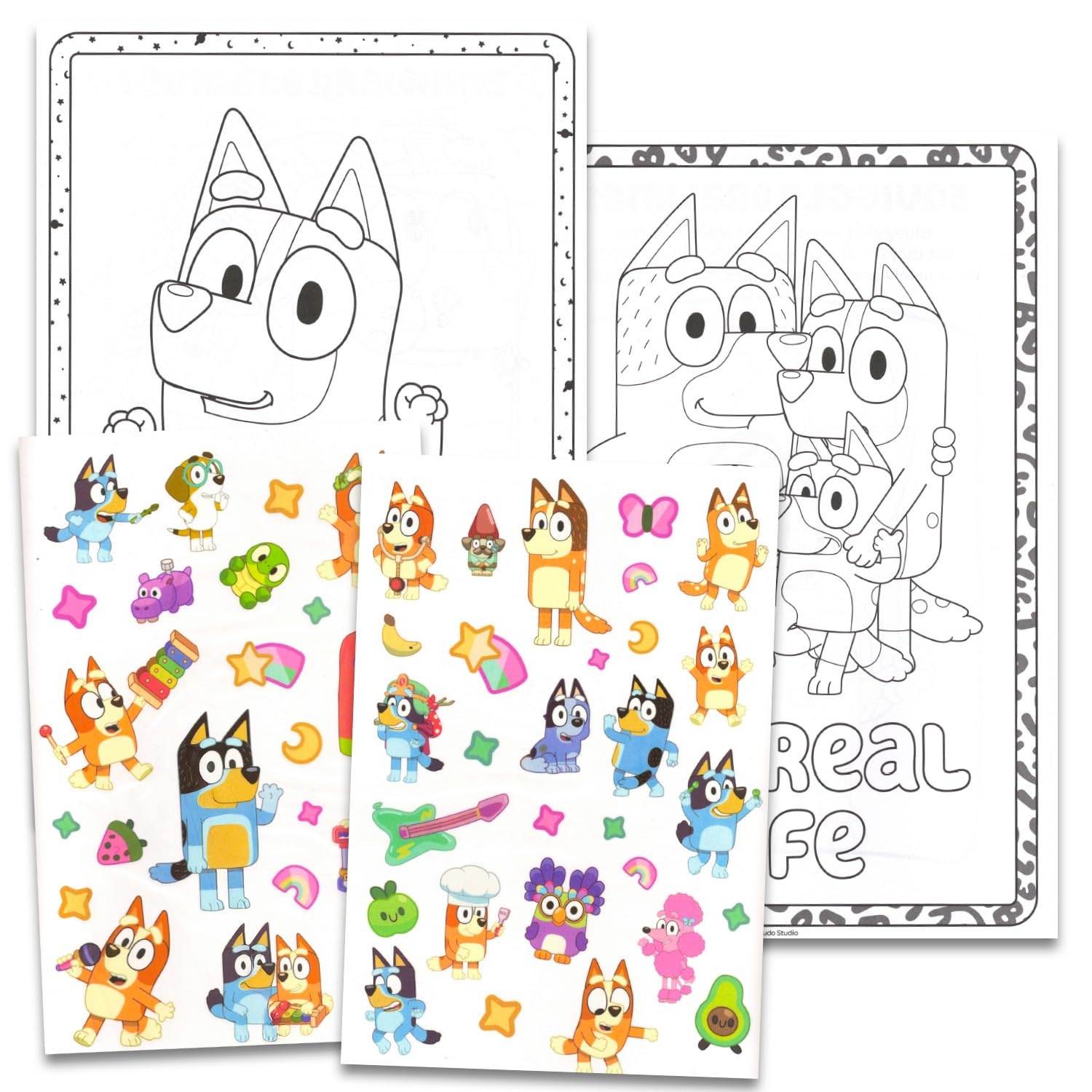 Bluey tattoos characters bluey bingo bandit chili for imaginative play and collectability.