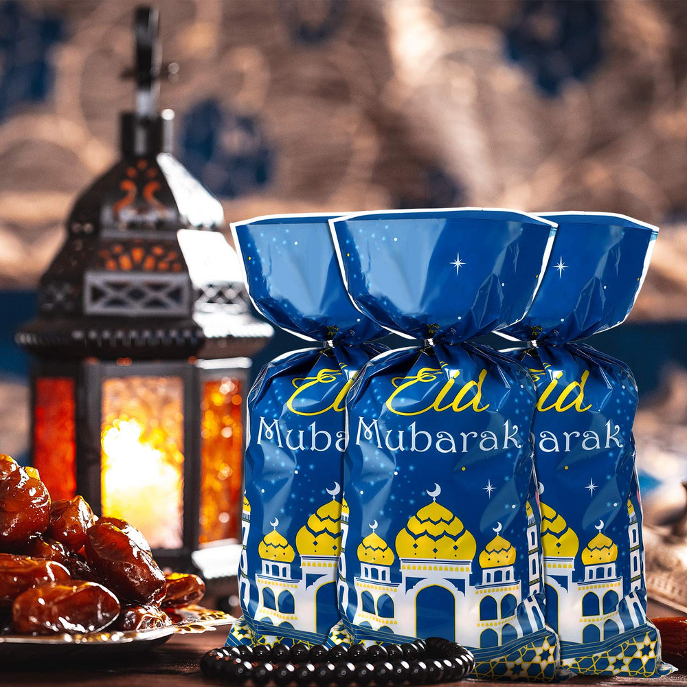 Blulu bags ideal for candies and cookies during Eid celebrations.