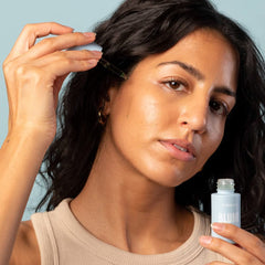 Blume Meltdown rosehip oil ingredients highlight hydration benefits.