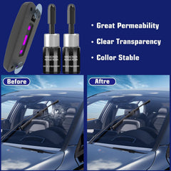 BLUTOKS UV curing light for fast 5–10 minute cure of chips and cracks