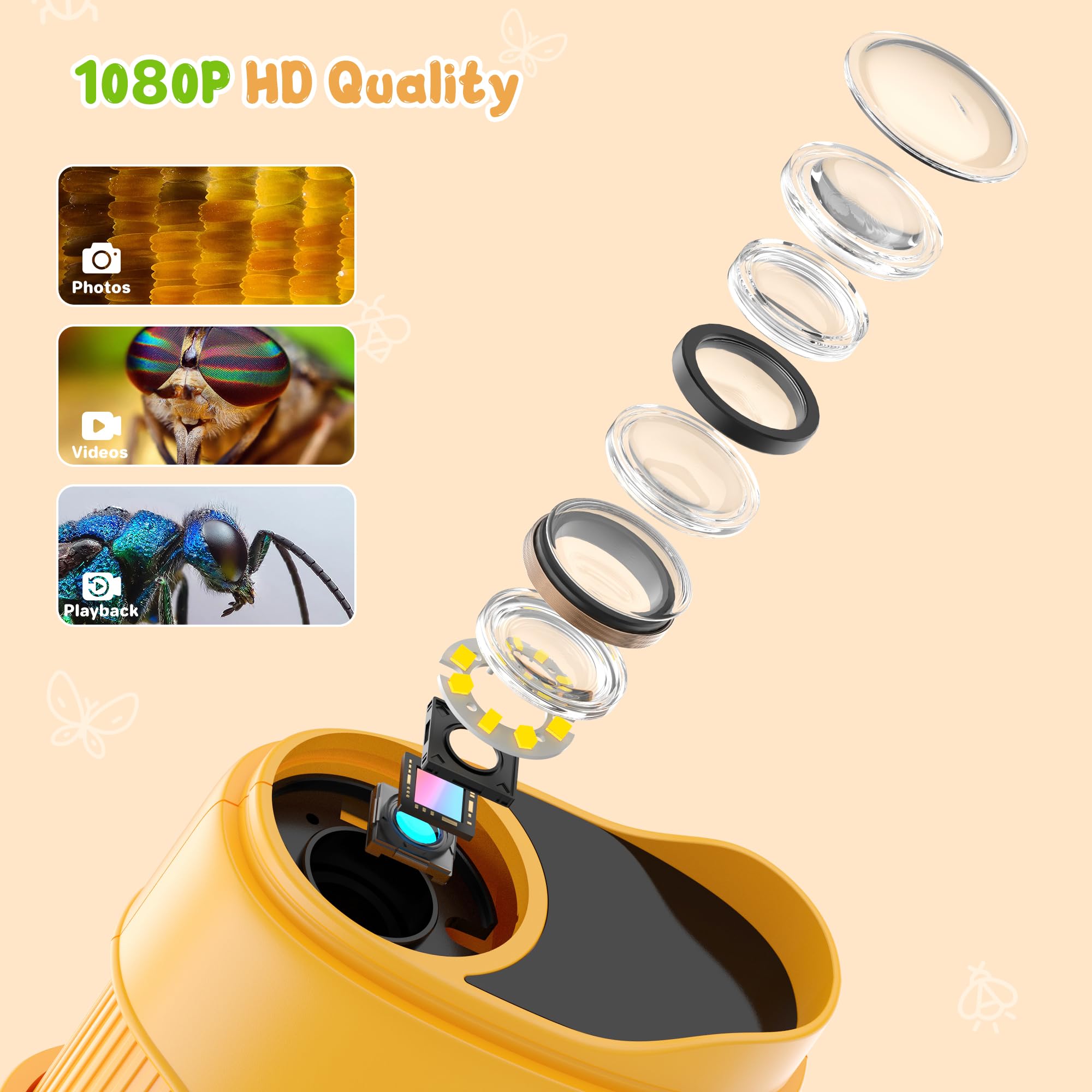 600mAh battery powers hours of exploration