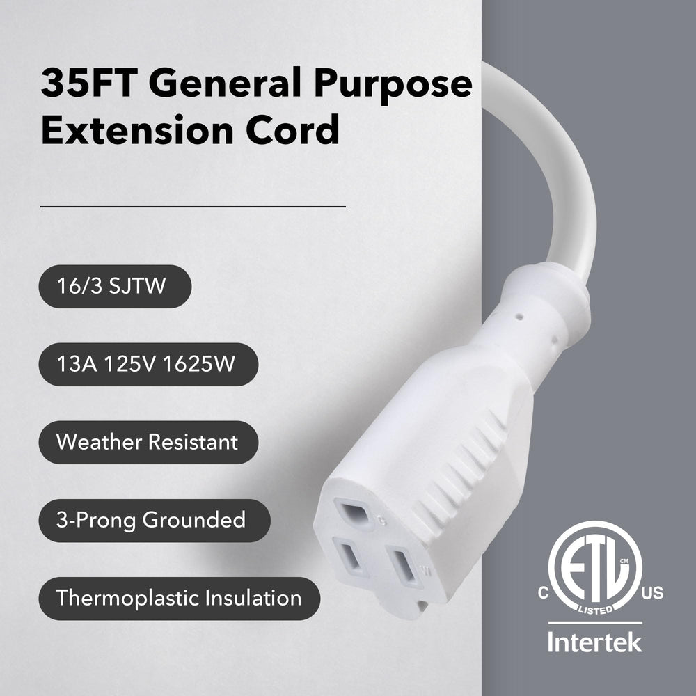 BN-LINK 16/3 SJTW cable supports dependable outdoor use