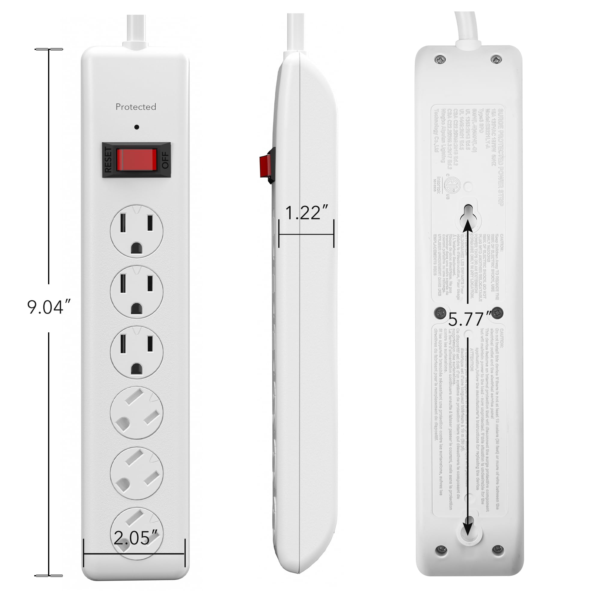 BN-LINK wall-mount design provides secure placement in offices or dorms.